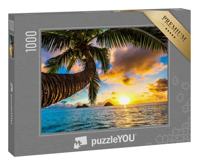 Puzzle 1000 Teile „Sonnenaufgang über Hawaii“
