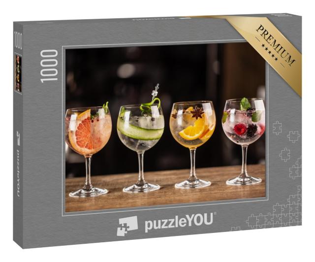 Puzzle „Gin Tonic als klassischer Cocktail“