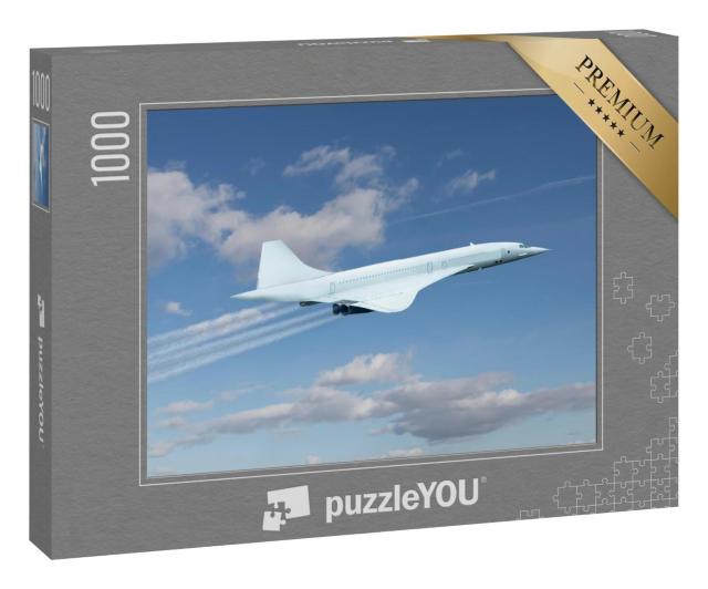 Puzzle 1000 Teile „Concorde im Überschallflug“