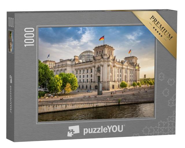 Puzzel 1000 stukjes „Regeringswijk in Berlijn“