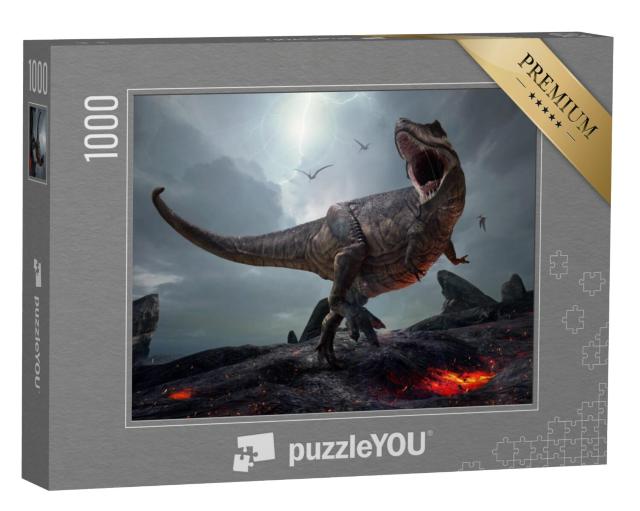 Puzzel 1000 stukjes „Tyrannosaurus Rex“