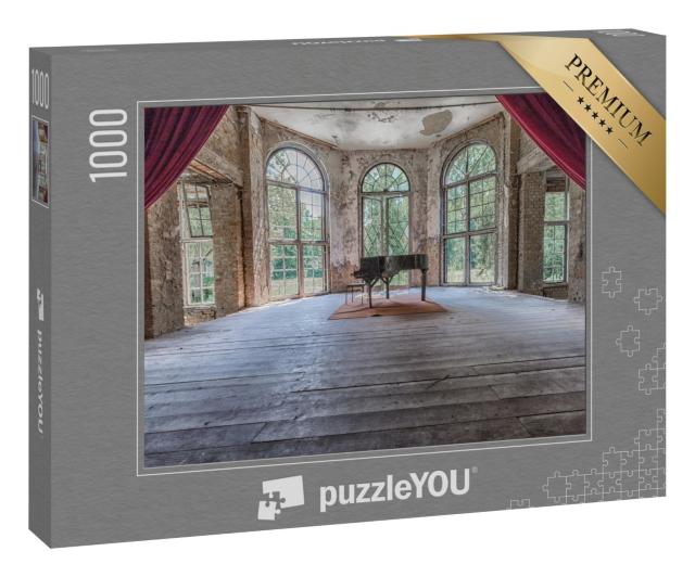 Puzzle 1000 Teile „Grabowsee - beeindruckender Lost Place“