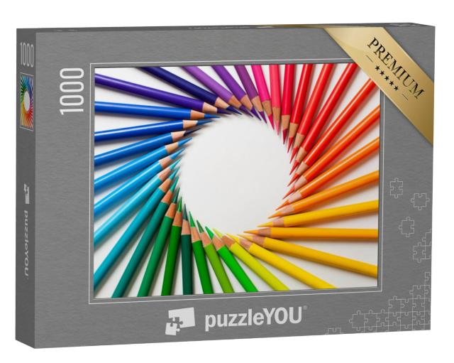 Puzzel 1000 stukjes „Kleurpotloden“