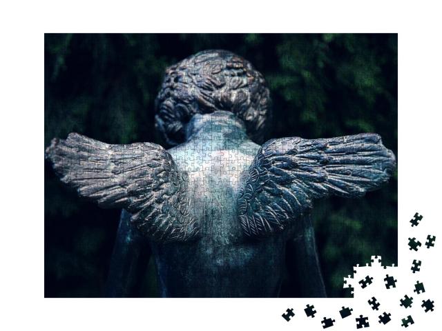 Puzzle 1000 Teile „Baby-Engel mit kleinen Flügeln“