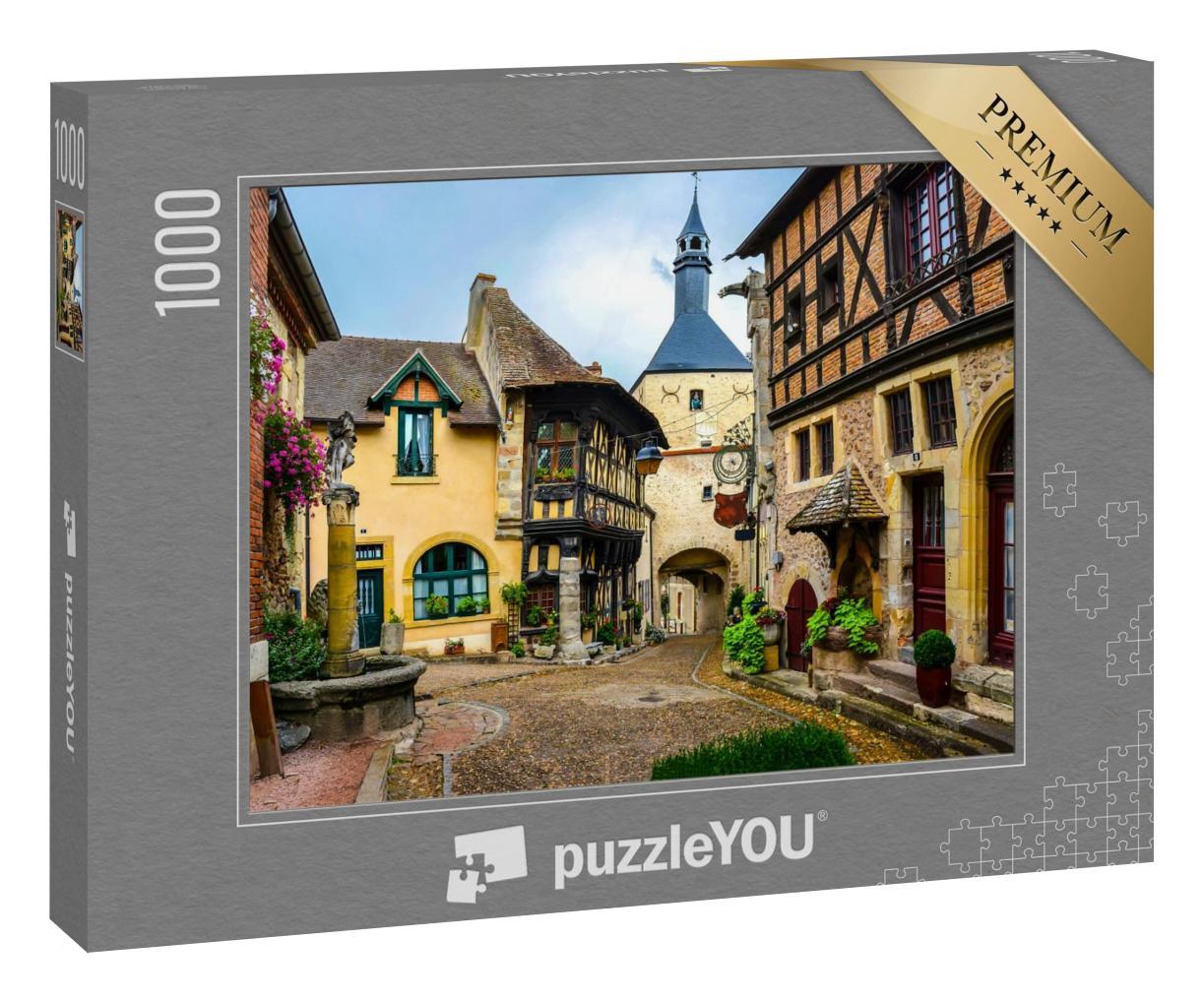 Puzzle 1000 Teile „Rothenburg ob der Tauber, Märchenstadt in Bayern, Deutschland“