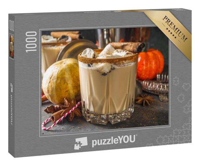 Puzzle 1000 Teile „White Russian Cocktail“
