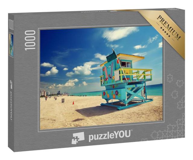 Puzzle 1000 Teile „South Beach in Miami, Florida“