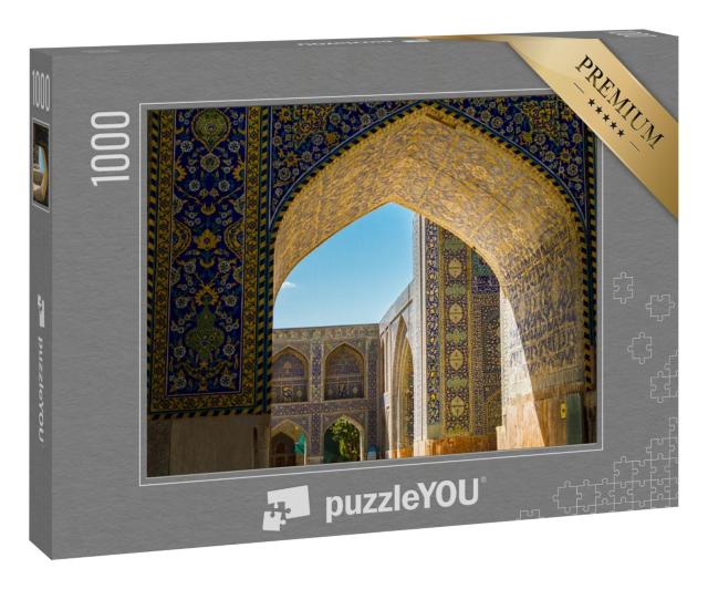 Puzzle 1000 Teile „Schah-Moschee, Provinz Isfahan, Iran“