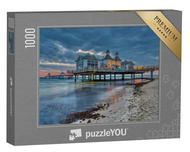 Puzzel 1000 stukjes „De pier bij Sellin op het eiland Rügen“