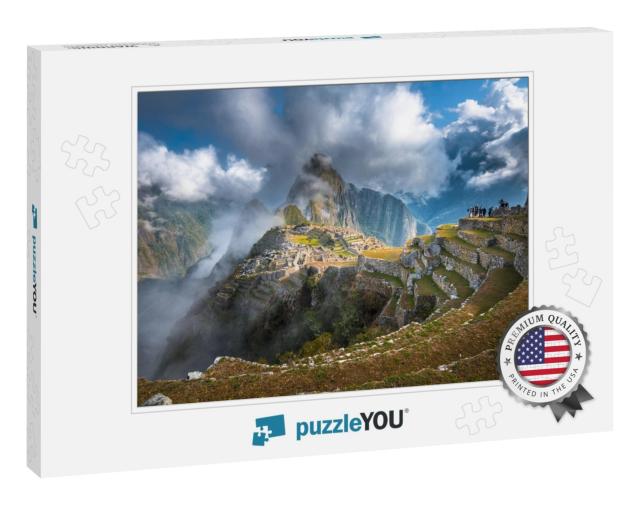 Machu Picchu, UNESCO World Heritage Site. One of the New... Jigsaw Puzzle