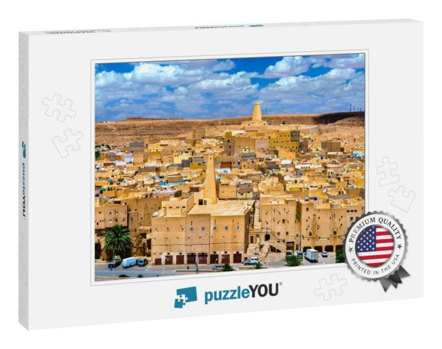 Ksar Bounoura, an Ancient Berber Town in the Mzab Valley... Jigsaw Puzzle