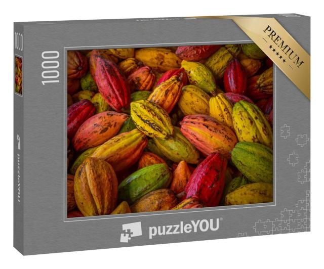 Puzzle 1000 Teile „Kakaoschoten“