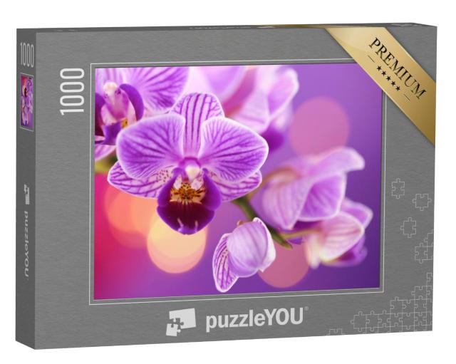 Puzzel 1000 stukjes „Een orchidee“