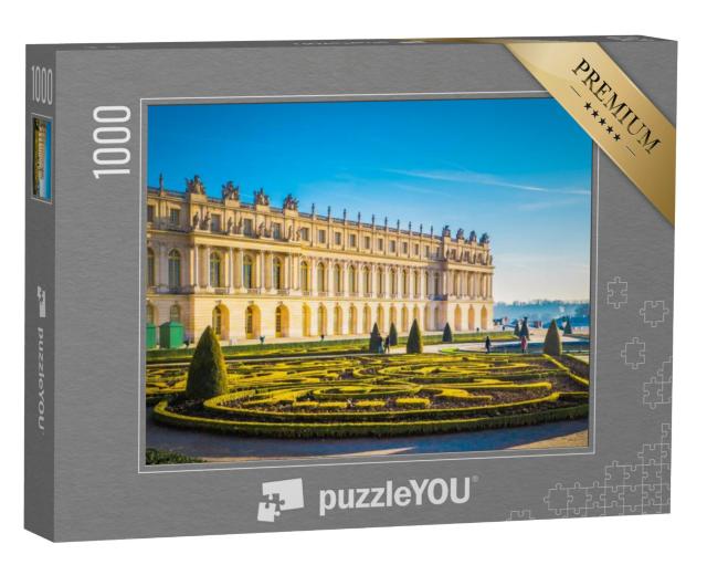 Puzzel 1000 stukjes „Versailles met prachtige tuinen, Werelderfgoed in Frankrijk“