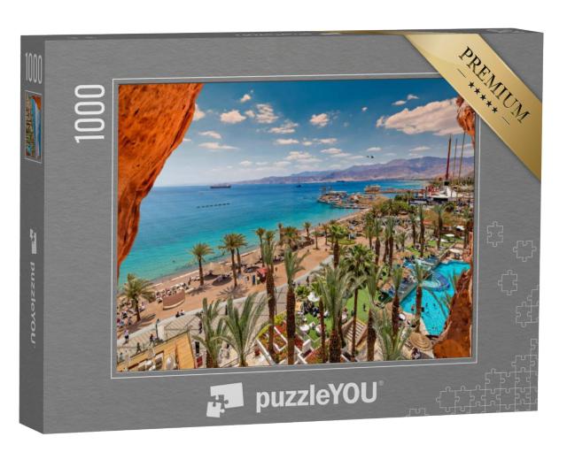 Puzzel 1000 stukjes „Zomer op het strand in Eilat, Israël“