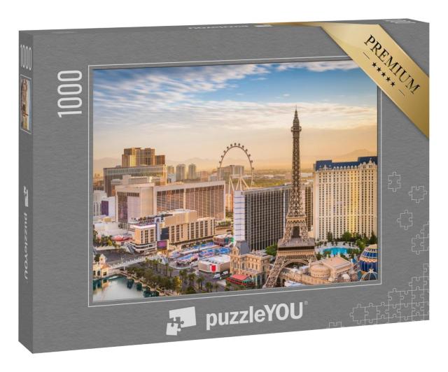 Puzzle 1000 Teile „Die Skyline von Las Vegas“