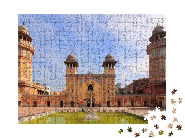 Puzzle 1000 Teile „Pakistan: Wazir Khan, eine Moschee“