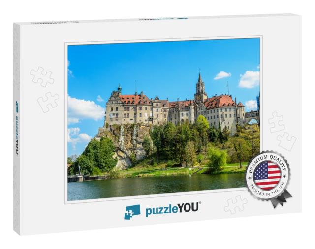 Beautiful Castle Burg Sigmaringen, Dynasty Hohenzollern... Jigsaw Puzzle