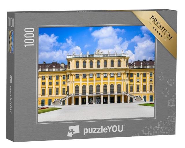 Puzzel 1000 stukjes „Voorgevel van paleis Schönbrunn in Wenen“