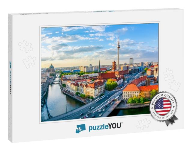 Berlin Cityscape with Berlin Cathedral & Television Tower... Jigsaw Puzzle