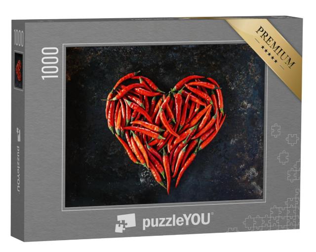 Puzzel 1000 stukjes „Rode chilipepers“