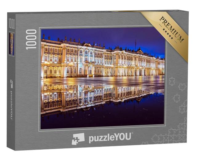 Puzzel 1000 stukjes „Hermitage op het Paleisplein, St. Petersburg“