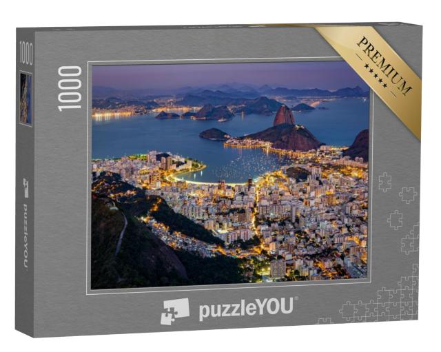 Puzzel 1000 stukjes „Uitzicht op Rio de Janeiro“