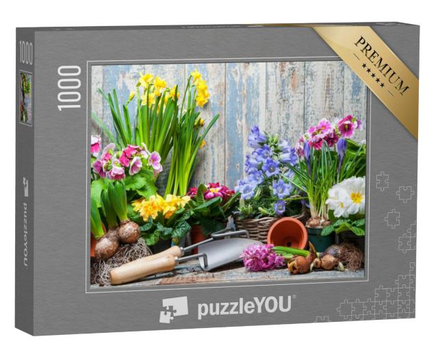 Puzzel 1000 stukjes „Lentebloemen“