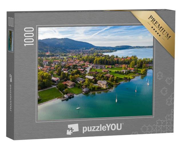 Puzzel 1000 stukjes „Tegernsee bij Rottach-Egern in Beieren“