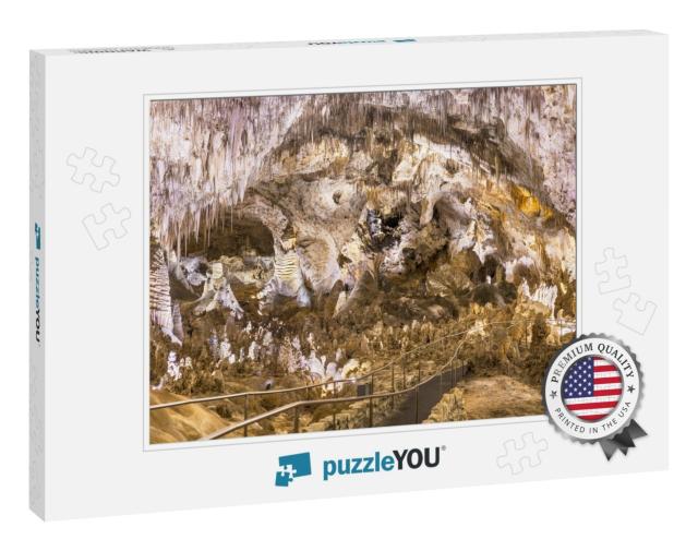 Carlsbad Cavern National Park, New Mexico, USA Inside of t... Jigsaw Puzzle