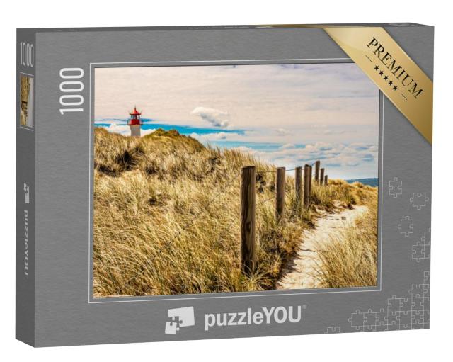 Puzzel 1000 stukjes „Vuurtoren op Sylt, Noordzee, Duitsland“