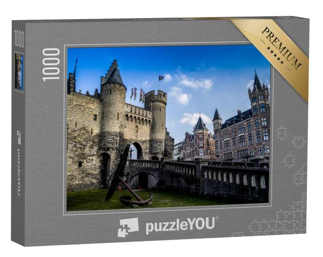 Puzzel 1000 stukjes „Antwerpen in België“