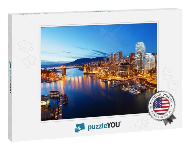 The City of Vancouver in Canada... Jigsaw Puzzle