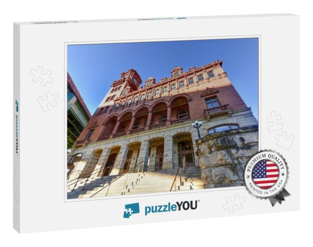 Historic Main Street Station in Richmond, Virginia... Jigsaw Puzzle