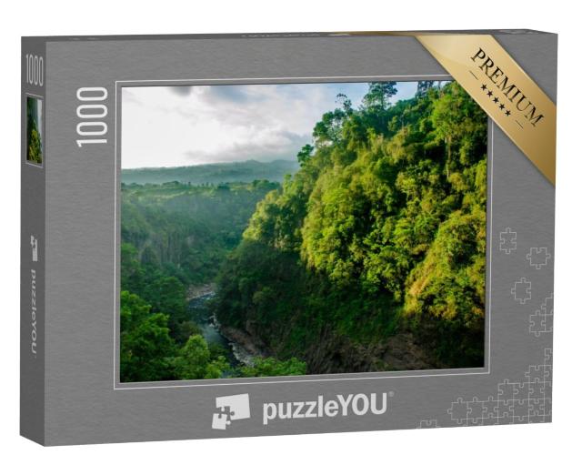 Puzzel 1000 stukjes „Cachi-dam bij Cartago, Costa Rica“