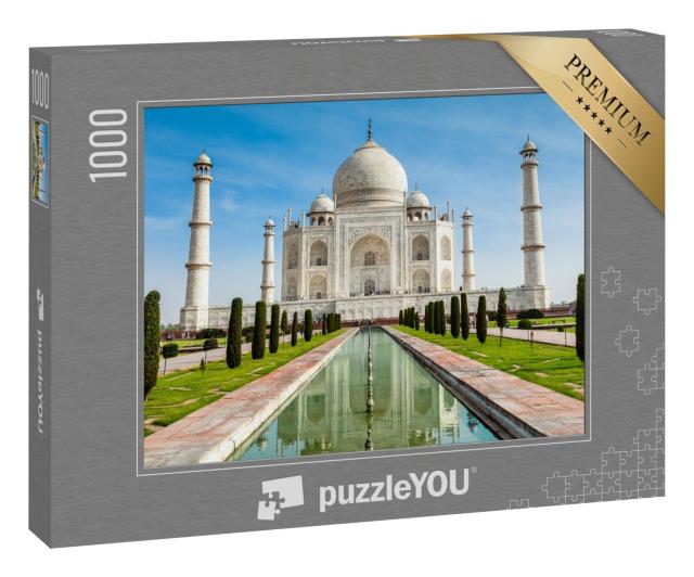 Puzzle 1000 Teile „Taj Mahal, Indien“