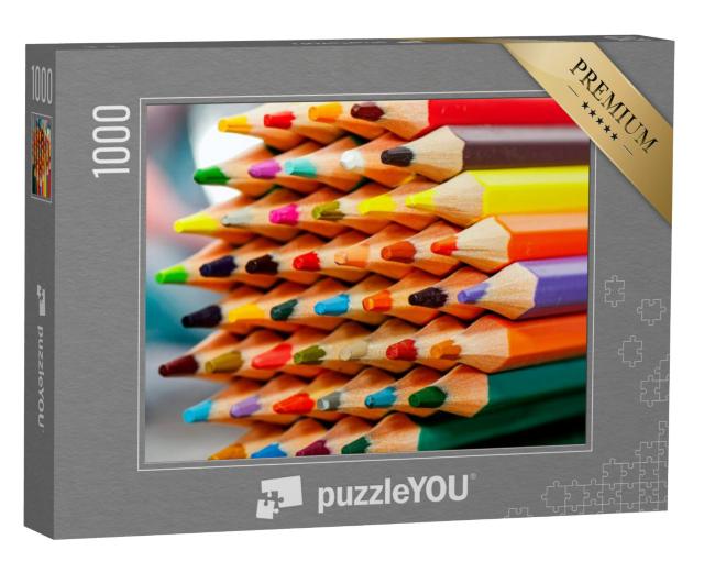 Puzzel 1000 stukjes „Kleurpotloden“