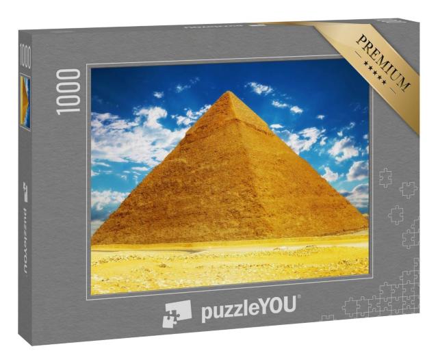 Puzzle 1000 Teile „Große Pyramide, Gizeh, Ägypten“