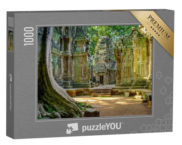 Puzzel 1000 stukjes „Ta Prohm tempel, deel van de Angkor Wat, Cambodja“