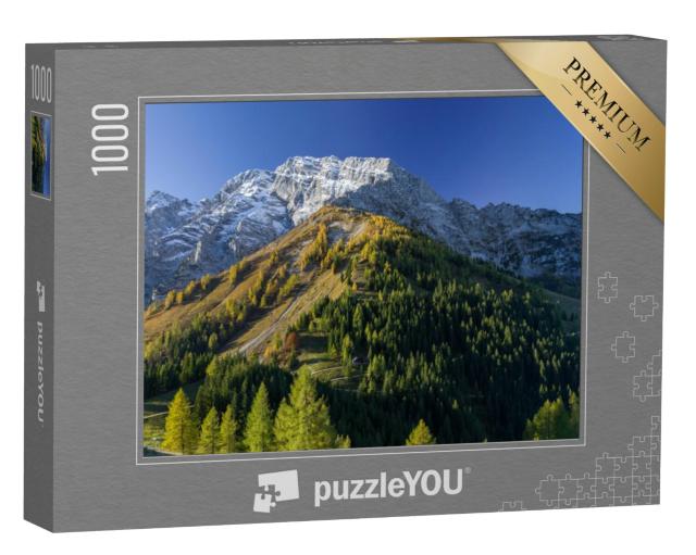 Puzzel 1000 stukjes „Panorama van de Duits-Oostenrijkse Alpen bij Berchtesgaden“