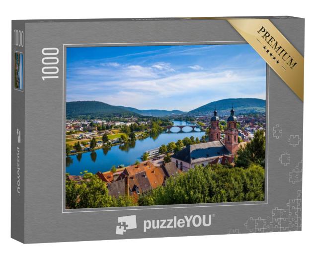 Puzzel 1000 stukjes „Stad Miltenberg, Beieren, Duitsland“