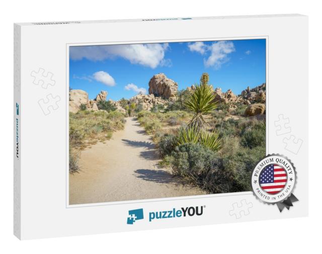 Hiking the Hidden Valley Trail in Joshua Tree National Pa... Jigsaw Puzzle