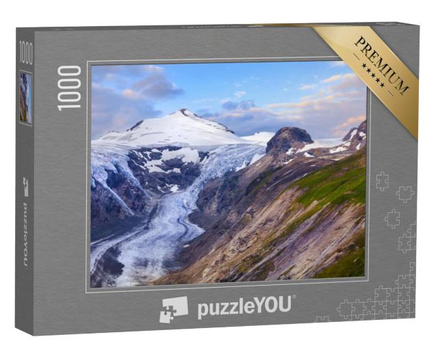 Puzzel 1000 stukjes „Pasterze gletsjer en Johannisberg top“