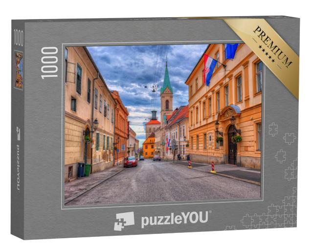 Puzzel 1000 stukjes „Gornij Grad, bovenstad van Zagreb“