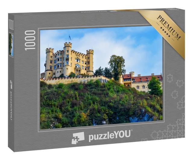 Puzzle 1000 Teile „Schloss Hohenschwangau in Bayern“
