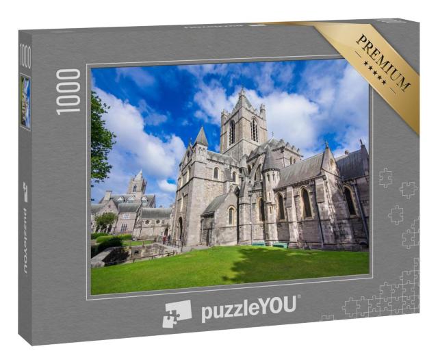 Puzzle 1000 Teile „Dublin: Schöne Christ Church, Irland“