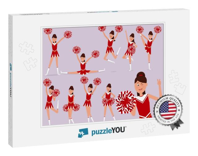 Cheerleader... Jigsaw Puzzle