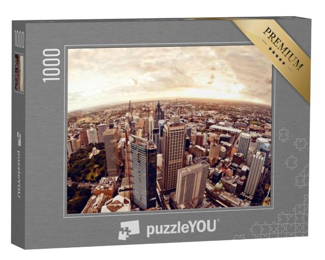 Puzzel 1000 stukjes „Sydney bij zonsondergang, Australië“