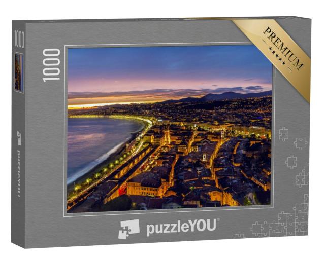 Puzzel 1000 stukjes „Prachtig in de avond na zonsondergang“