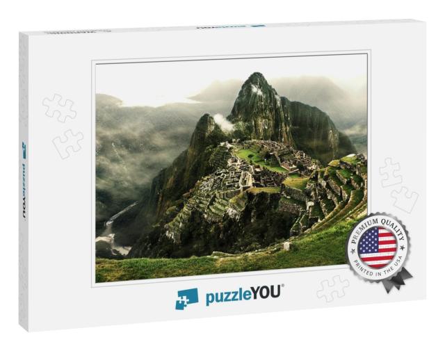 Machu Picchu - the Most Famous Lost City with the River U... Jigsaw Puzzle